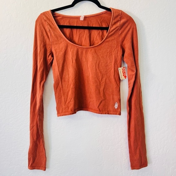 Free People Movement Two Piece Set Rust Skirt/Top Small NWT - Picture 1 of 12